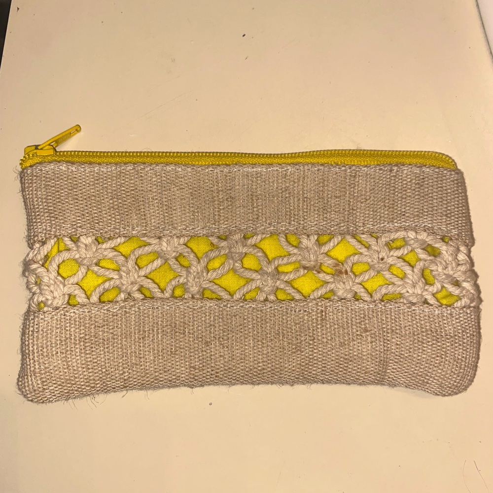 Bulgarian Jute Coin Purse